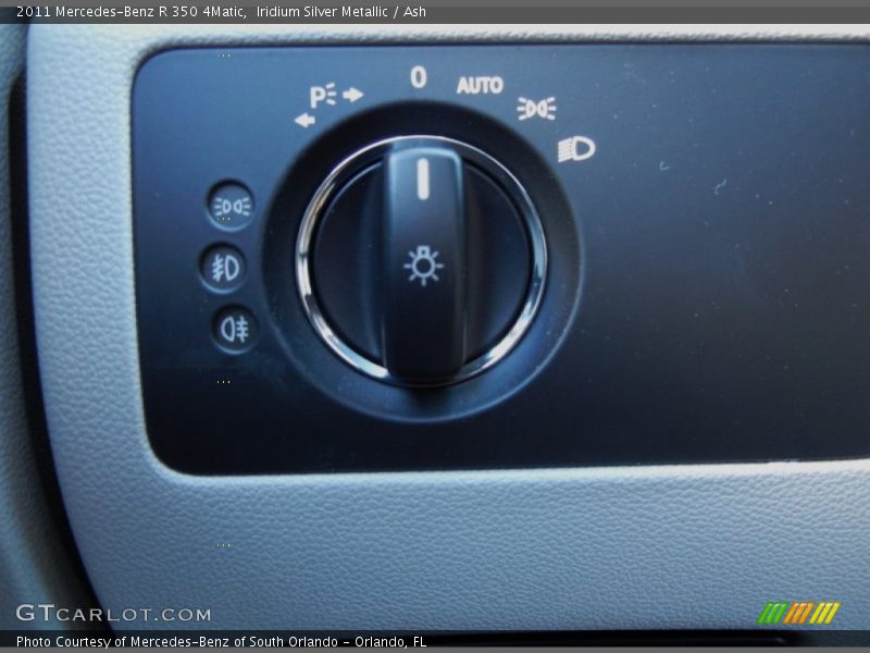 Iridium Silver Metallic / Ash 2011 Mercedes-Benz R 350 4Matic