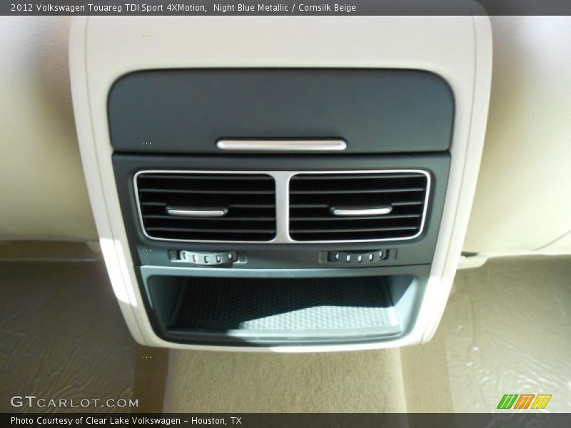 Night Blue Metallic / Cornsilk Beige 2012 Volkswagen Touareg TDI Sport 4XMotion
