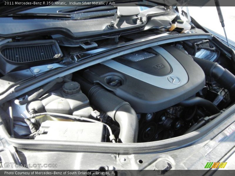 Iridium Silver Metallic / Ash 2011 Mercedes-Benz R 350 4Matic