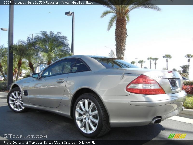  2007 SL 550 Roadster Pewter Metallic