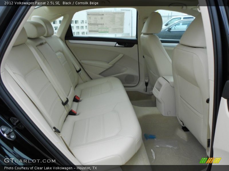 Black / Cornsilk Beige 2012 Volkswagen Passat 2.5L SE