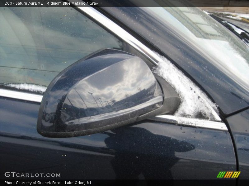 Midnight Blue Metallic / Gray 2007 Saturn Aura XE