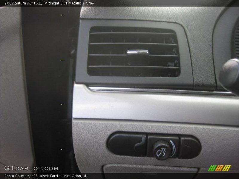 Midnight Blue Metallic / Gray 2007 Saturn Aura XE