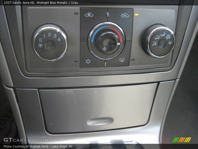 Midnight Blue Metallic / Gray 2007 Saturn Aura XE