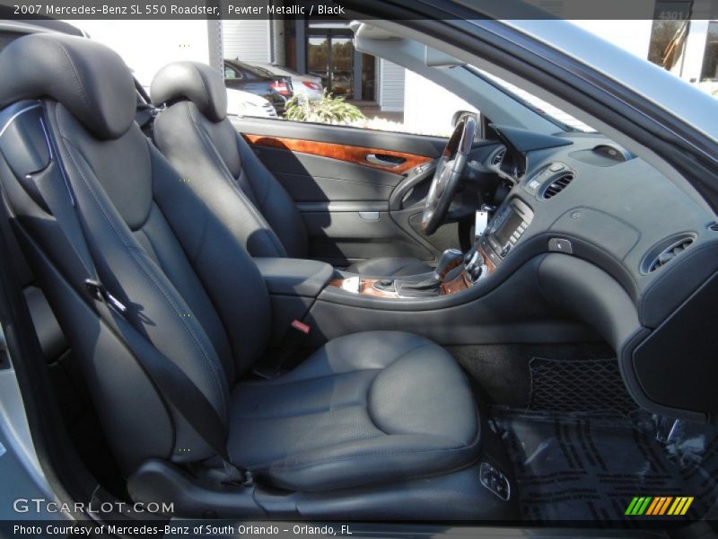 Front Seat of 2007 SL 550 Roadster
