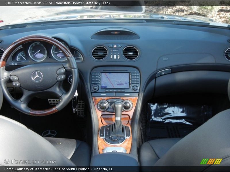 Dashboard of 2007 SL 550 Roadster