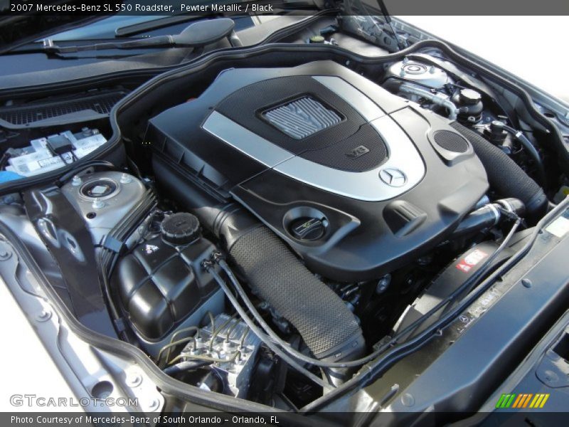  2007 SL 550 Roadster Engine - 5.5 Liter DOHC 32-Valve V8