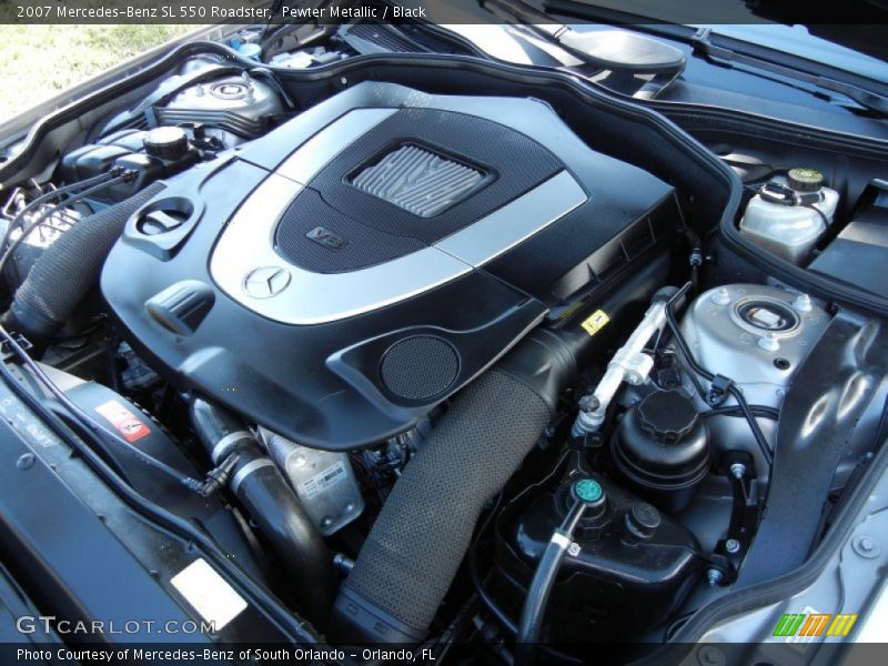  2007 SL 550 Roadster Engine - 5.5 Liter DOHC 32-Valve V8