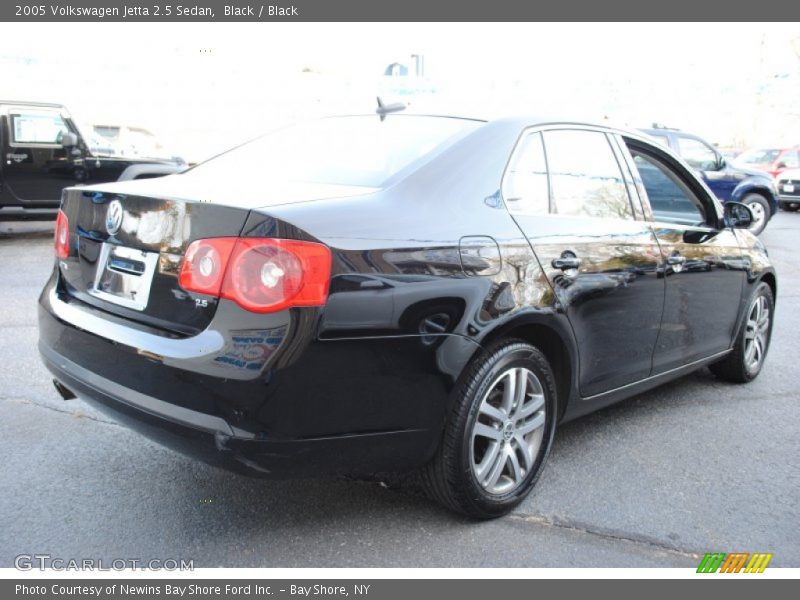 Black / Black 2005 Volkswagen Jetta 2.5 Sedan