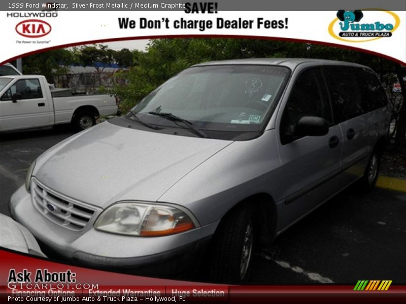 Silver Frost Metallic / Medium Graphite 1999 Ford Windstar