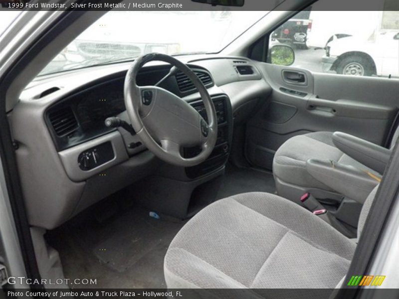 Silver Frost Metallic / Medium Graphite 1999 Ford Windstar