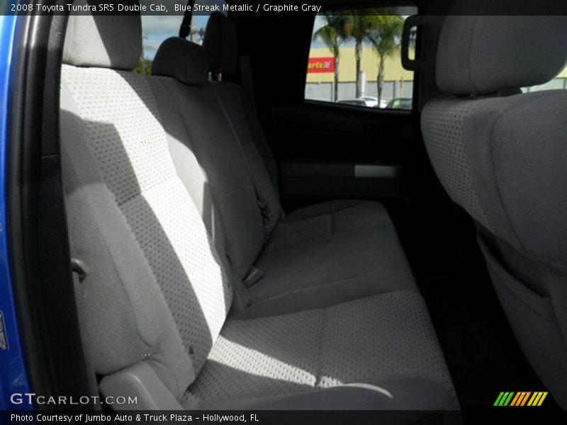 Blue Streak Metallic / Graphite Gray 2008 Toyota Tundra SR5 Double Cab