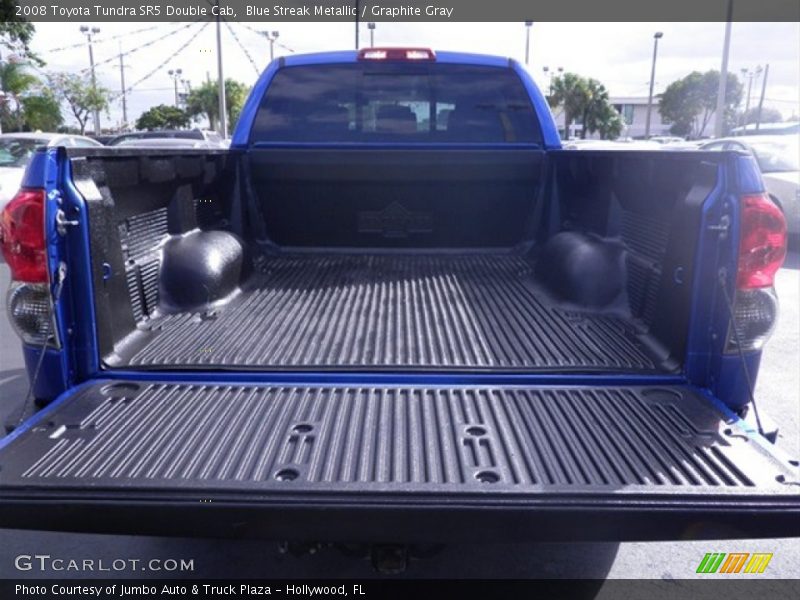 Blue Streak Metallic / Graphite Gray 2008 Toyota Tundra SR5 Double Cab