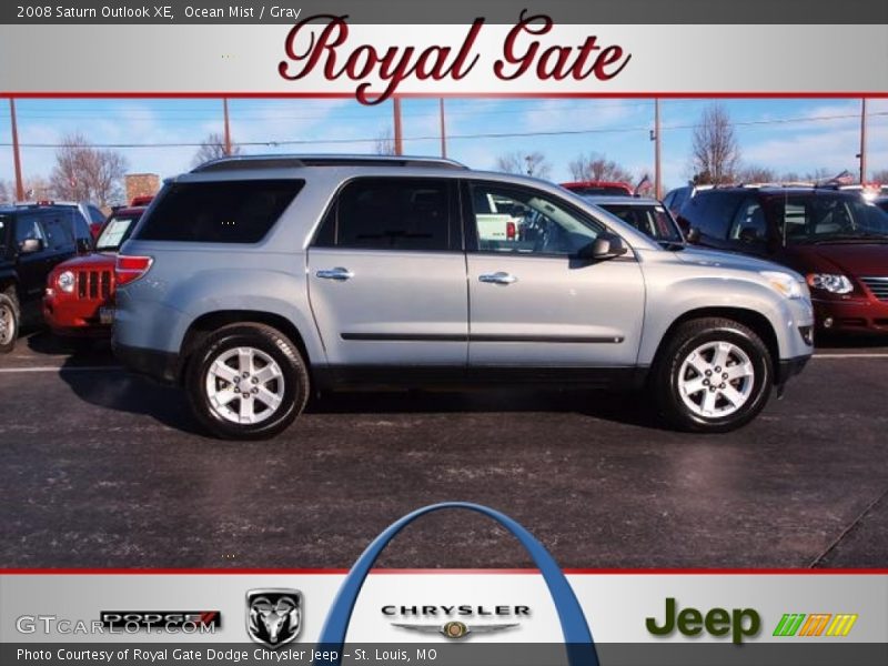 Ocean Mist / Gray 2008 Saturn Outlook XE