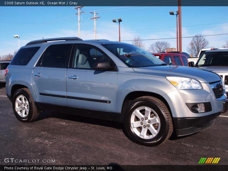 Ocean Mist / Gray 2008 Saturn Outlook XE