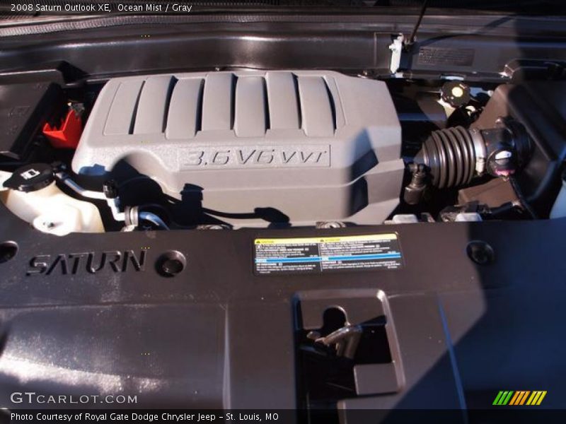Ocean Mist / Gray 2008 Saturn Outlook XE