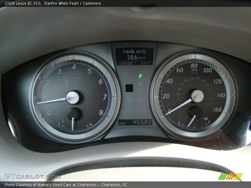 Starfire White Pearl / Cashmere 2008 Lexus ES 350