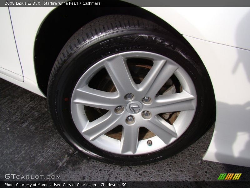 Starfire White Pearl / Cashmere 2008 Lexus ES 350