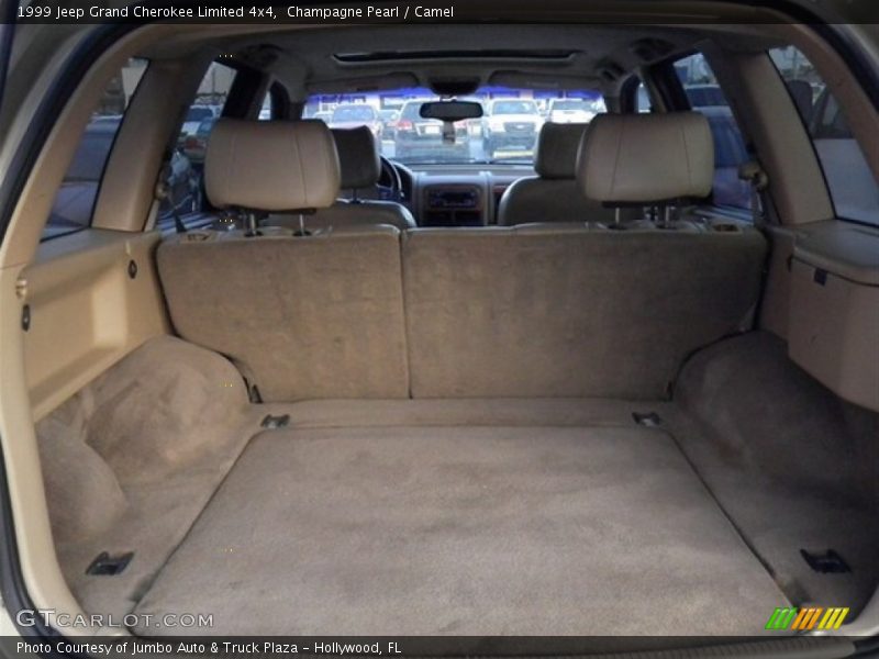 Champagne Pearl / Camel 1999 Jeep Grand Cherokee Limited 4x4