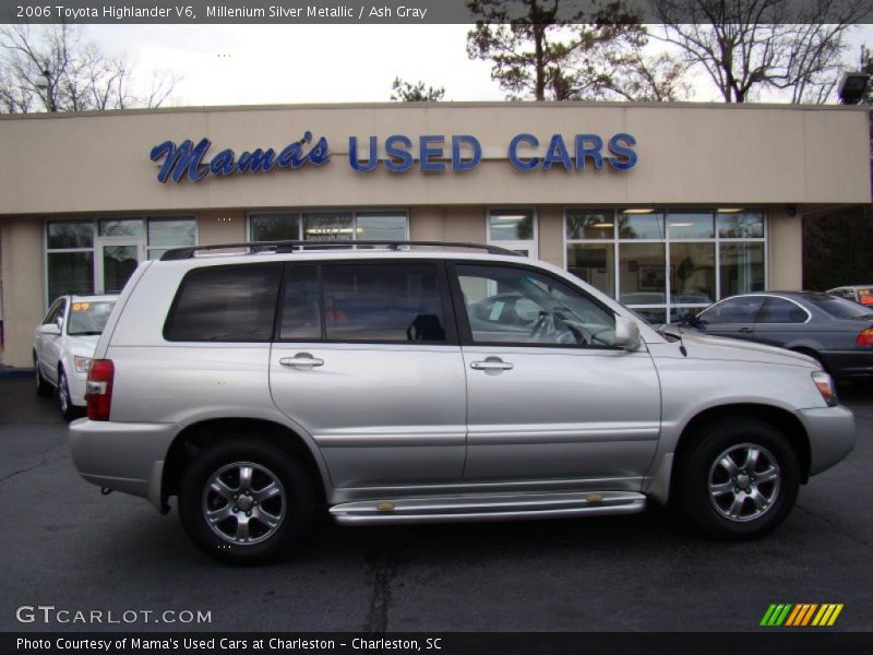 Millenium Silver Metallic / Ash Gray 2006 Toyota Highlander V6