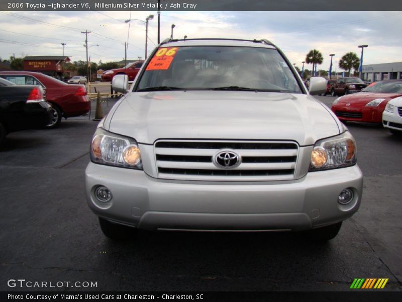 Millenium Silver Metallic / Ash Gray 2006 Toyota Highlander V6