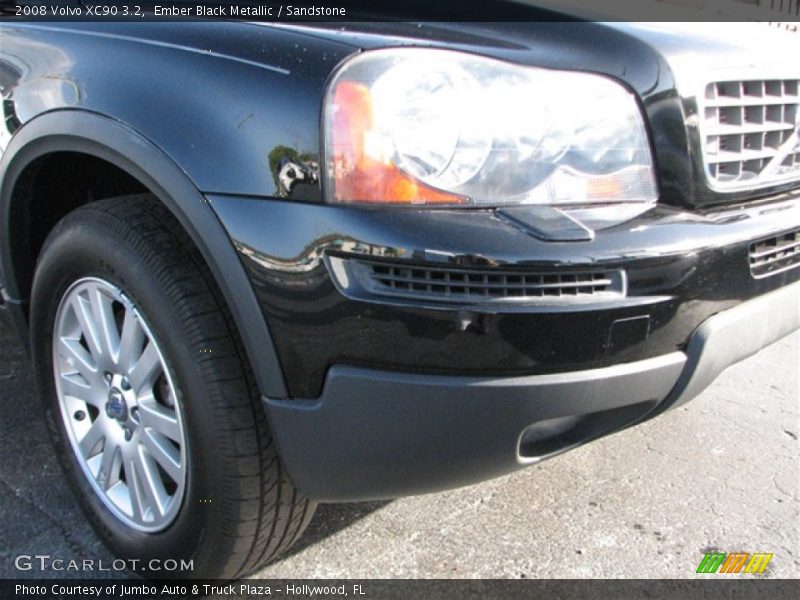 Ember Black Metallic / Sandstone 2008 Volvo XC90 3.2