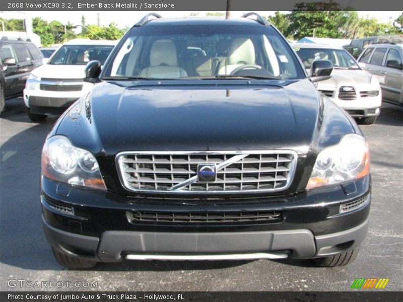 Ember Black Metallic / Sandstone 2008 Volvo XC90 3.2