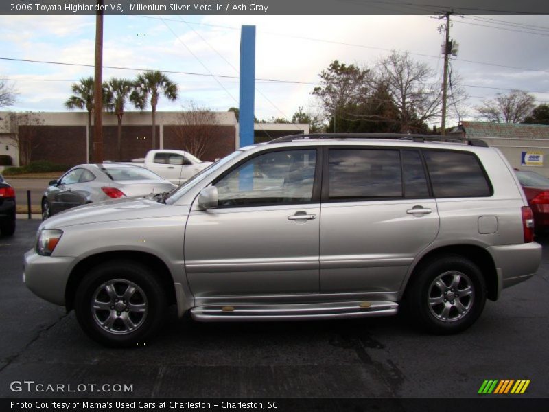 Millenium Silver Metallic / Ash Gray 2006 Toyota Highlander V6