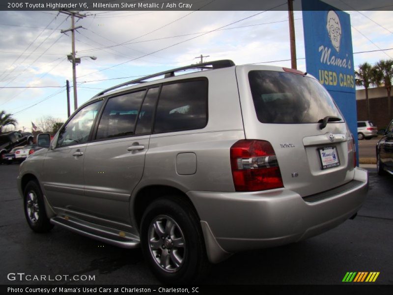 Millenium Silver Metallic / Ash Gray 2006 Toyota Highlander V6