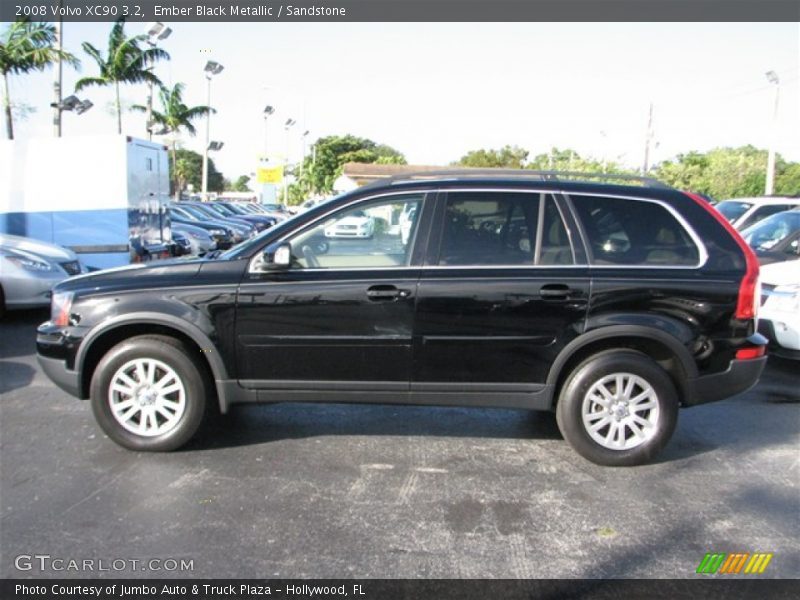 Ember Black Metallic / Sandstone 2008 Volvo XC90 3.2