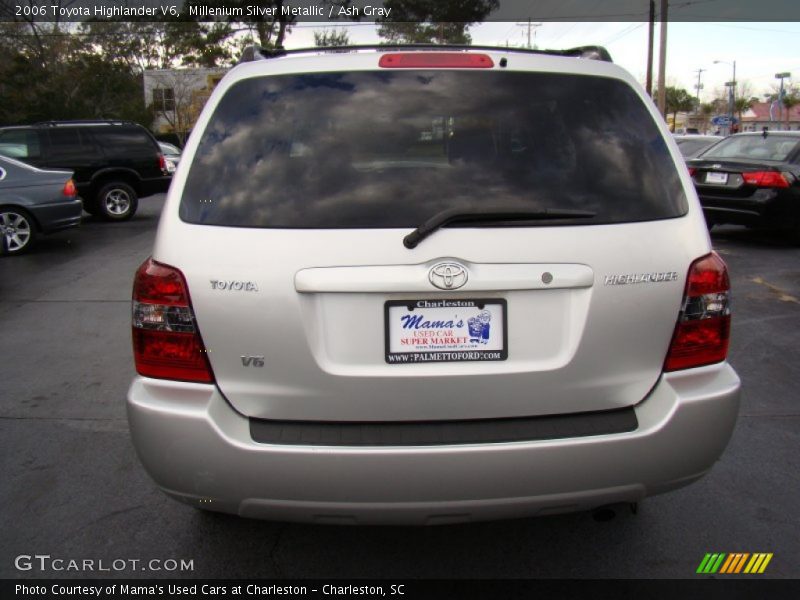 Millenium Silver Metallic / Ash Gray 2006 Toyota Highlander V6