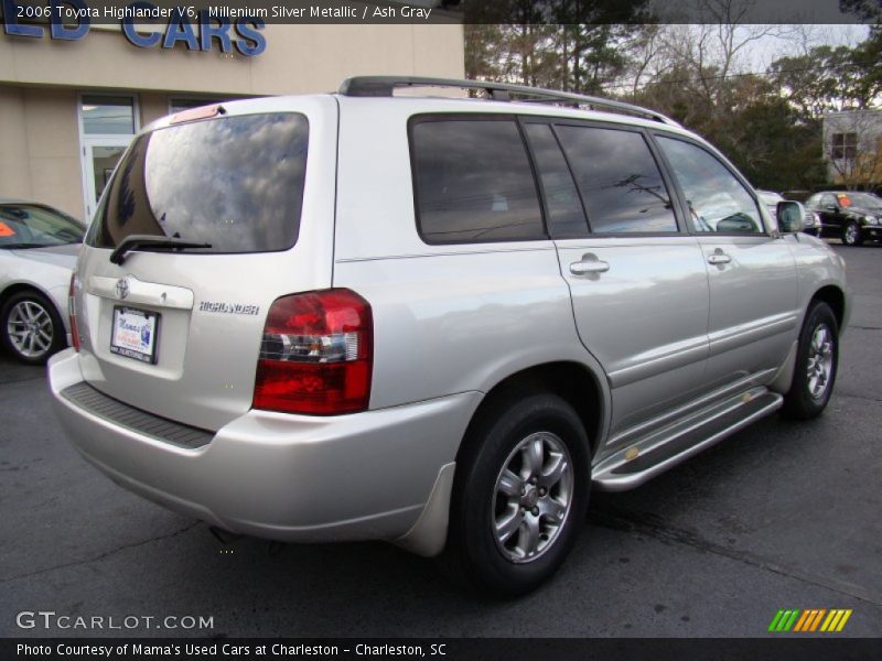 Millenium Silver Metallic / Ash Gray 2006 Toyota Highlander V6