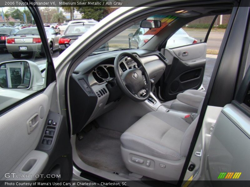 Millenium Silver Metallic / Ash Gray 2006 Toyota Highlander V6