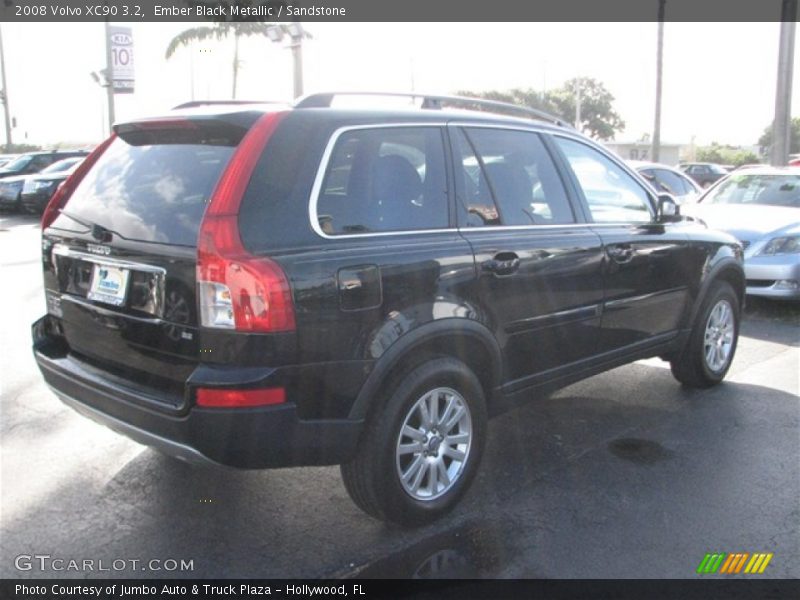Ember Black Metallic / Sandstone 2008 Volvo XC90 3.2
