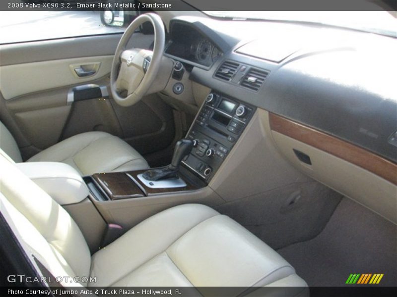 Ember Black Metallic / Sandstone 2008 Volvo XC90 3.2