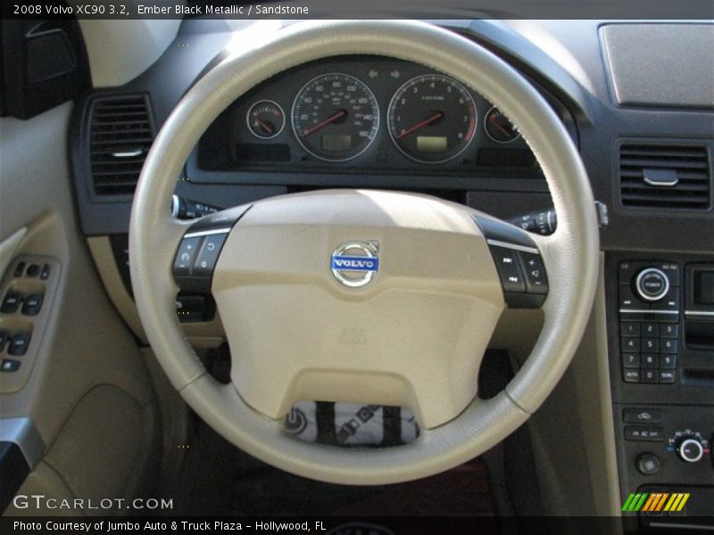 Ember Black Metallic / Sandstone 2008 Volvo XC90 3.2