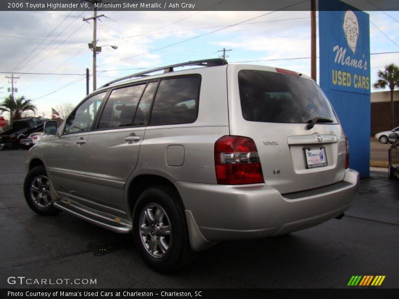 Millenium Silver Metallic / Ash Gray 2006 Toyota Highlander V6