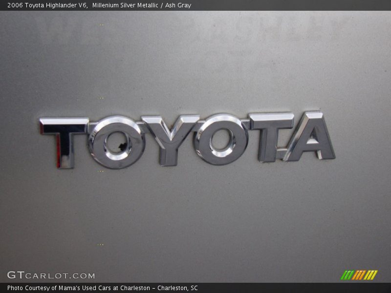 Millenium Silver Metallic / Ash Gray 2006 Toyota Highlander V6