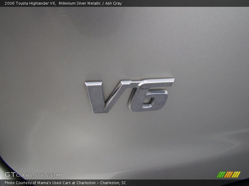 Millenium Silver Metallic / Ash Gray 2006 Toyota Highlander V6