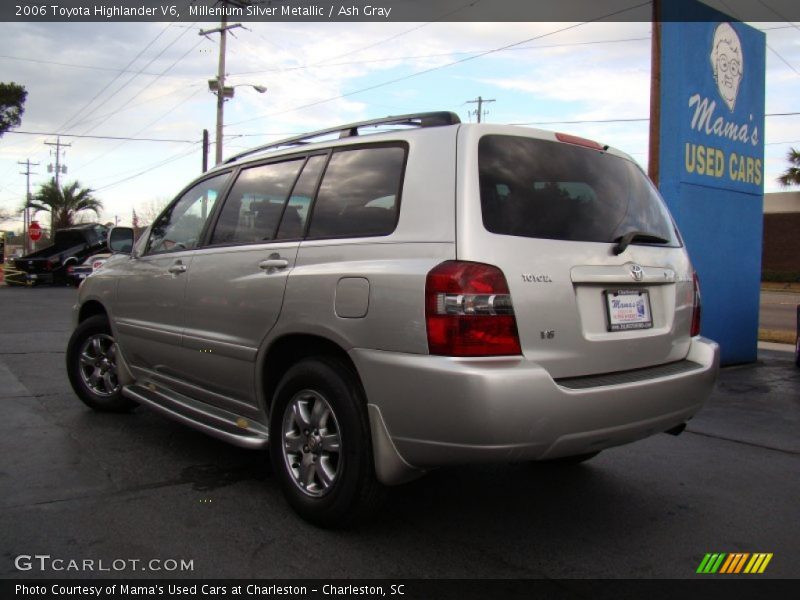 Millenium Silver Metallic / Ash Gray 2006 Toyota Highlander V6