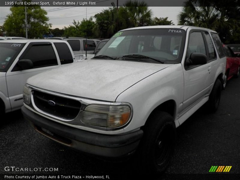 Oxford White / Light Flint 1995 Ford Explorer Sport