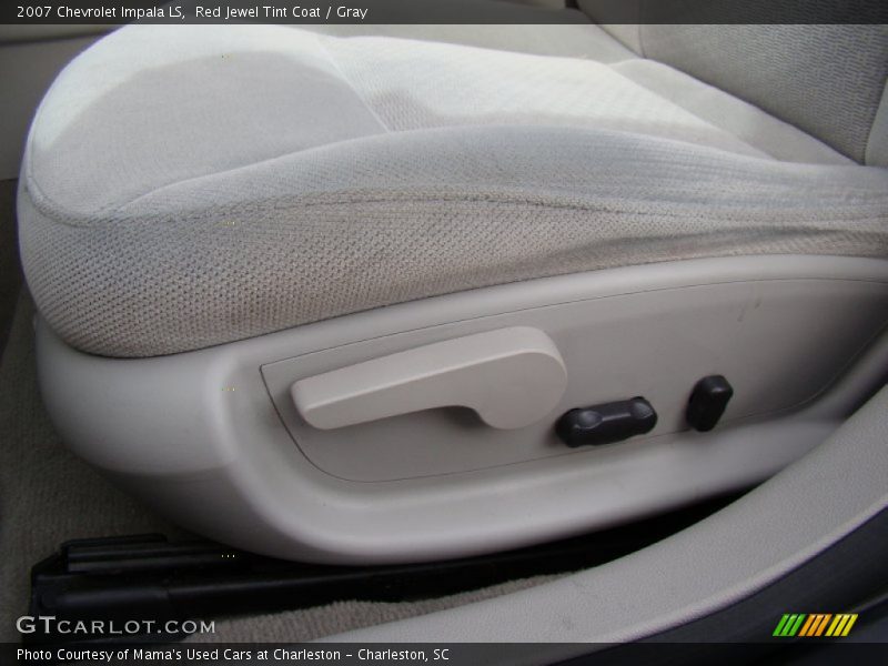 Red Jewel Tint Coat / Gray 2007 Chevrolet Impala LS