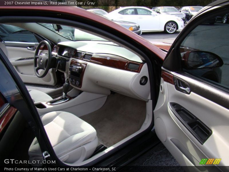 Red Jewel Tint Coat / Gray 2007 Chevrolet Impala LS