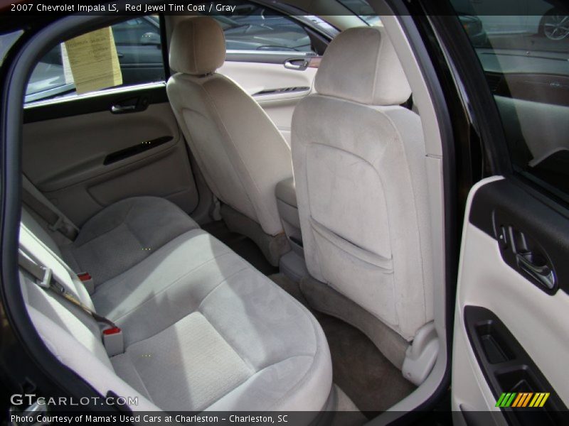 Red Jewel Tint Coat / Gray 2007 Chevrolet Impala LS