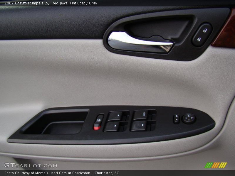 Red Jewel Tint Coat / Gray 2007 Chevrolet Impala LS