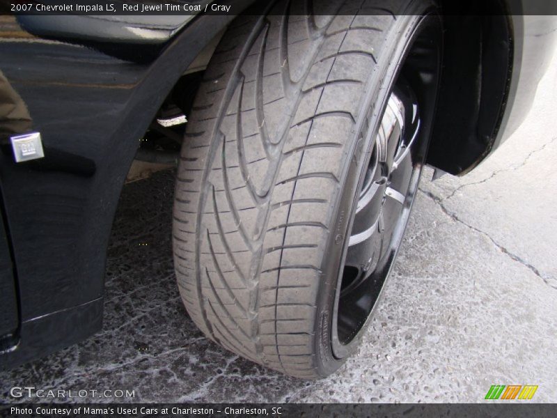 Red Jewel Tint Coat / Gray 2007 Chevrolet Impala LS