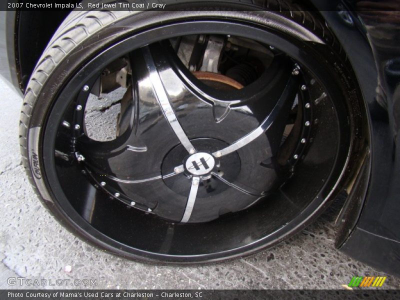 Red Jewel Tint Coat / Gray 2007 Chevrolet Impala LS