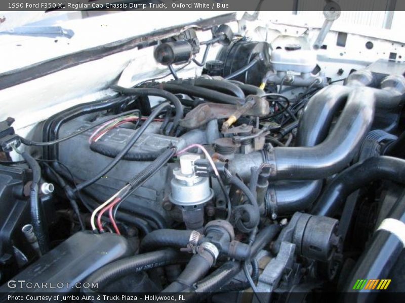  1990 F350 XL Regular Cab Chassis Dump Truck Engine - 7.3 Liter OHV 16-Valve Diesel V8