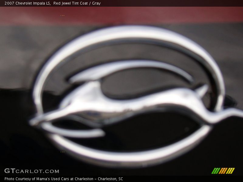 Red Jewel Tint Coat / Gray 2007 Chevrolet Impala LS