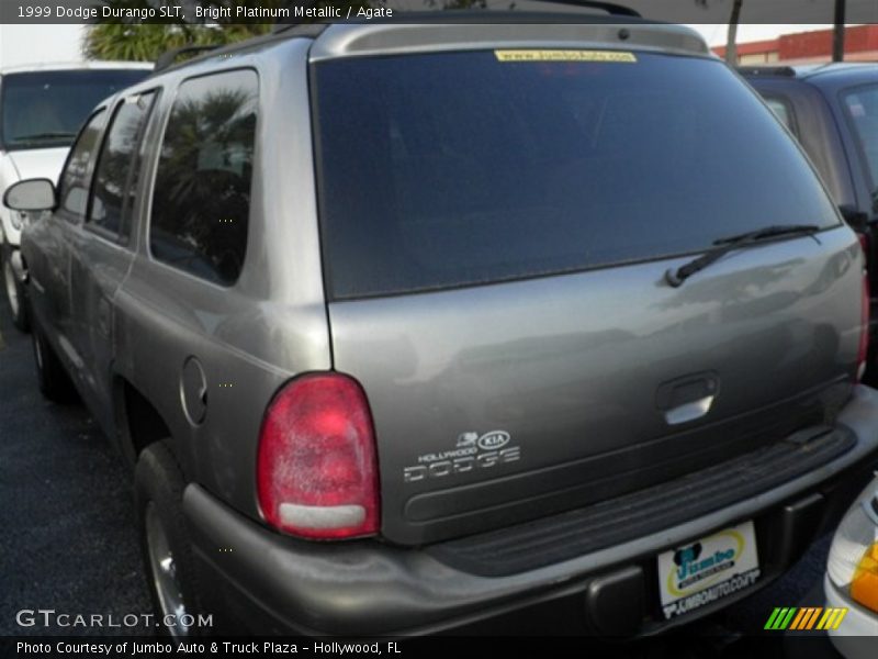 Bright Platinum Metallic / Agate 1999 Dodge Durango SLT